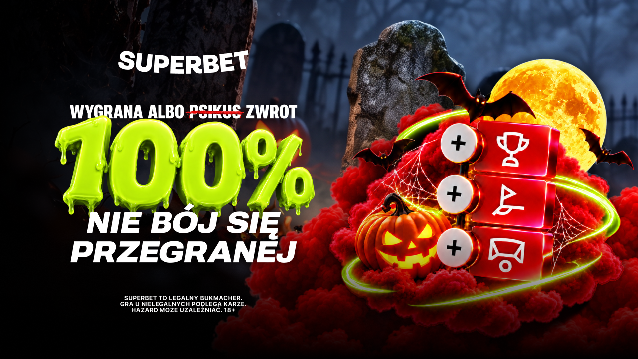 Superbet: Upiorna oferta na Halloween